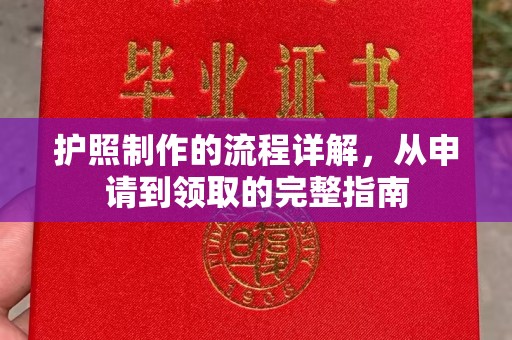 嵩县护照制作的流程详解，从申请到领取的完整指南